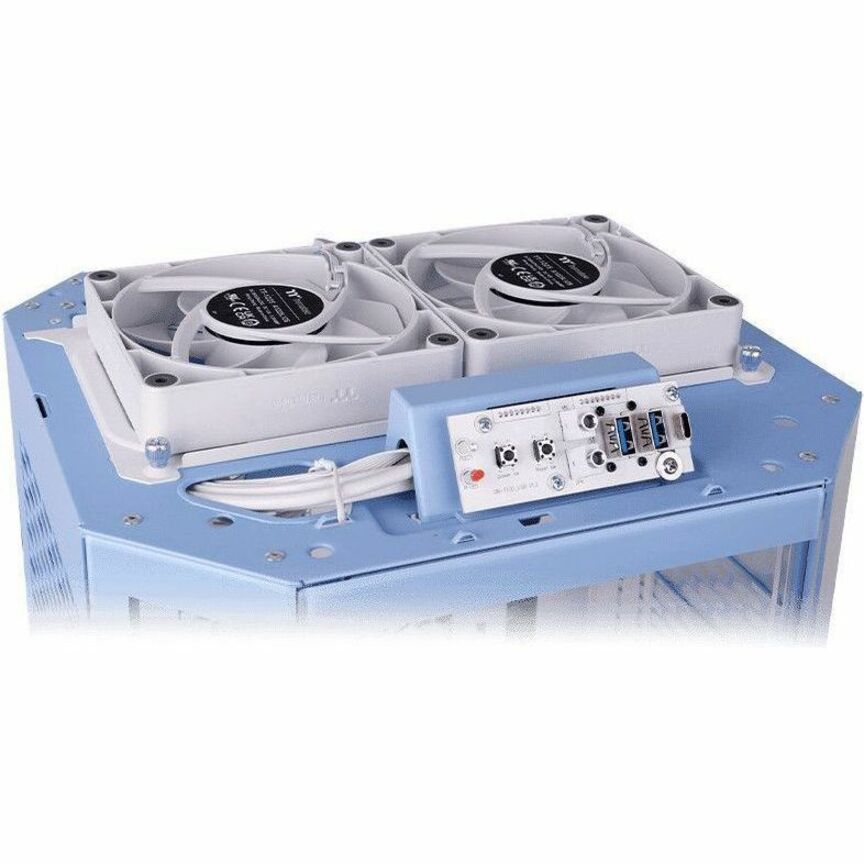 Thermaltake The Tower 250 Hydrangea Blue Mini Tower Chassis Thermaltake The Tower 250 Hydrangea Blue Mini Tower Chassis